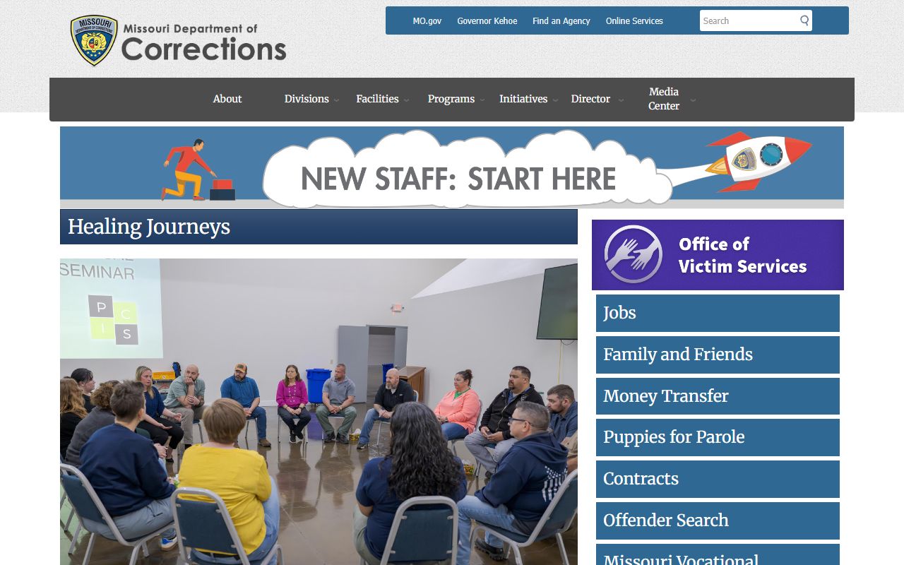 St. Francois County inmate records Missouri Department of Corrections resources